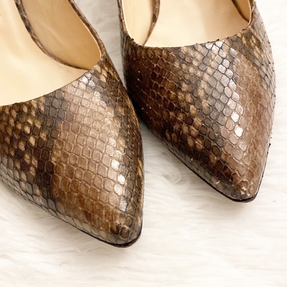 ROBERTO FESTA | Snakeskin leather pointed toe heel Milano women’s 6 - Picture 7 of 9